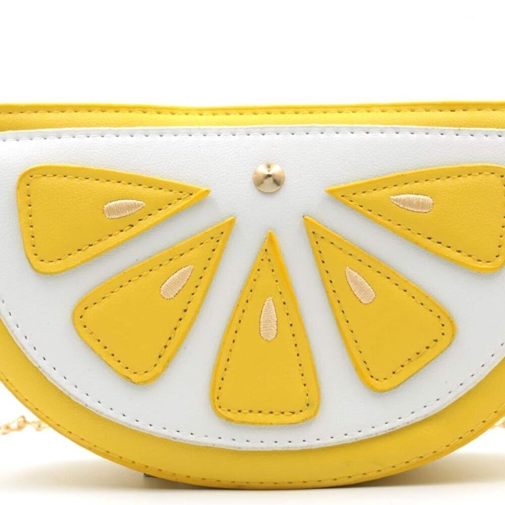 Orange CrossBody Purse Bag PU Shoulder Wallet for Women Girls Travel